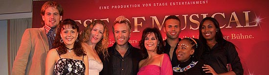 Die Topstars des Musicals kommen zu "Best of Musical 2006" nach München